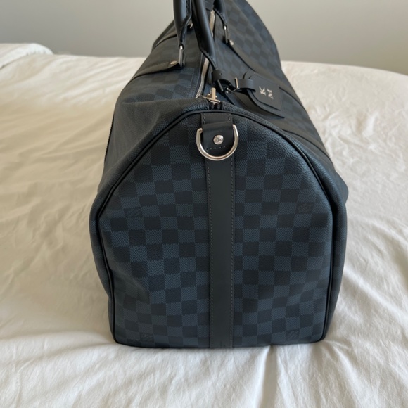 Louis Vuitton Keepall Bandouliere 55 - Cobalt - Picture 4 of 14